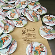 Значки закатные